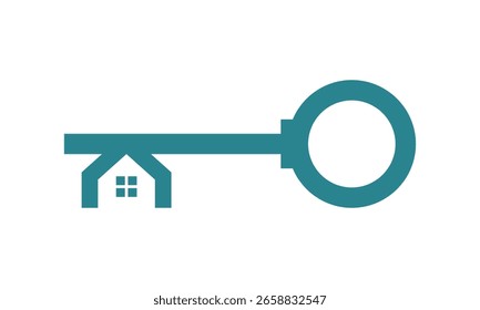 Moderna imagem de logotipo Key House