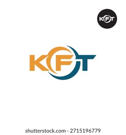 Modern KFT Monogram – Clean 3-Letter Logo Template