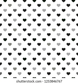Modern kids seamless pattern with heart. black and white cute minimalistic scandinavian elements on white background. eps 10