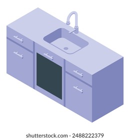 Modern kitchen counter with sink and dishwasher being part of a kitchen design project