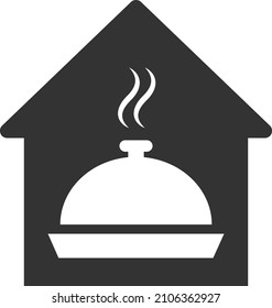 Modern kitchen icon vector, kitchen symbol vector 