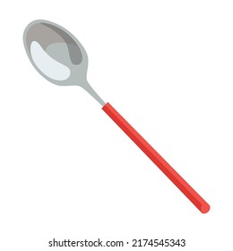 Modern kitchen tool flat icon. Cooking baking utensils isolated vector illustration. Cutlery and kitchen accessories