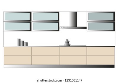 15,334 Kitchen counter 3d render Images, Stock Photos & Vectors ...