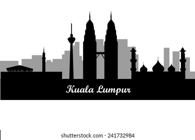 Modern Kuala Lumpur City Skyline Design