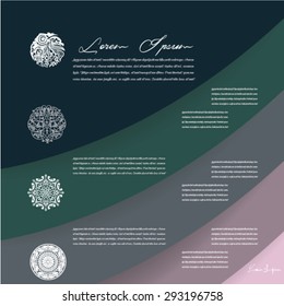 Modern labels infographics options banner. Vector illustration. Can be used for workflow layout, diagram, number options, web design, business presentations.
