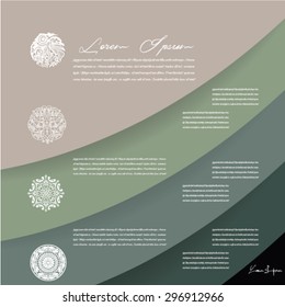 Modern labels infographics options banner. Vector illustration. Can be used for workflow layout, diagram, number options, web design, business presentations.