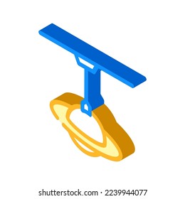 modern lamp ceiling isometric icon vector. modern lamp ceiling sign. isolated symbol illustration