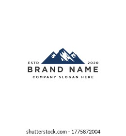modern landscape mountain logo design inspiration