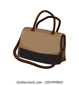 modern laptop bag cartoon. modern laptop bag sign. isolated symbol vector illustration