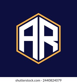 modern latter polygon logo design