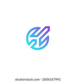 modern launch logo or rocket logo concept vector icon