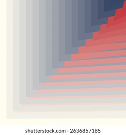 Modern layered abstract art with dynamic color gradients and geometric shapes. Features striking contrast and depth. Ideal for contemporary design, web, and print.