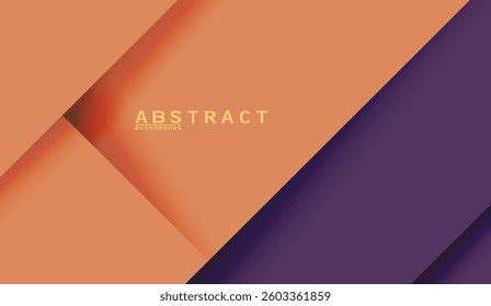 Modern layered backdrop with complementary colors, offering visual depth and minimalist appeal for website headers and contemporary print design projects