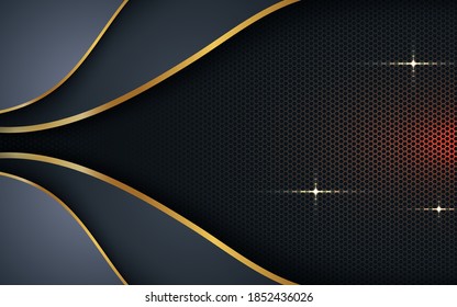 Modern layered background with sparkling light
