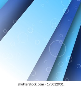 Modern layered folder template. Vector illustration