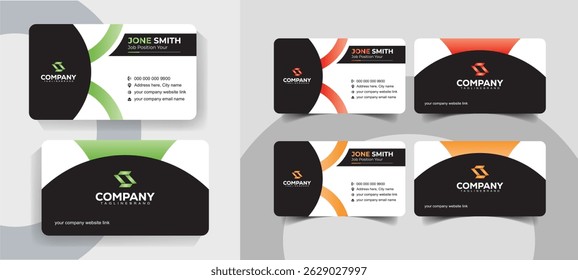 Modern Layout Business Card Design  for Creative Professionals