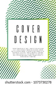 Modern layout corporate style.  A4 brochure title sheet. Can be used for poster, brochure, magazine, card, book, flyer, banner, anniversary
 Trendy corporate style.
