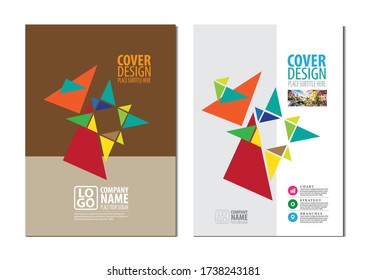 Modern layout Flyer, Brochure, cover Design vector template