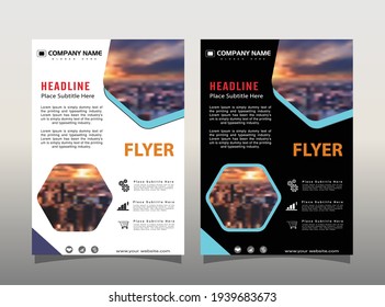modern layout Flyer, Brochure, cover Design vector template