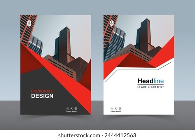 Modern Layout Flyer. Corporate Book Cover Design, EPS Vector Template. Can be Adapt to Brochure, Annual Report, Magazine, Business Presentation, Poster, flyer, Banner, Website


