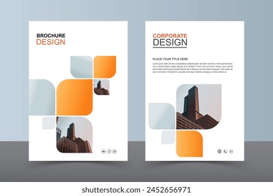 Modern Layout Flyer. Corporate Book Cover Design, EPS Vector Template. Can be Adapt to Brochure, Annual Report, Magazine, Business Presentation, Poster, flyer, Banner, Website

