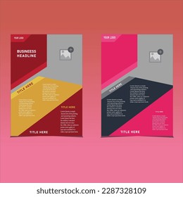 diseño moderno Volante,Folleto,Plantilla vectorial de diseño de portada