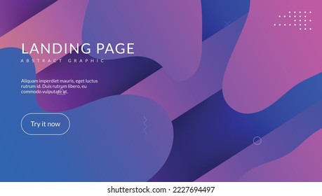 Diseño moderno. Cartel gráfico violeta. Geometría comercial. Volante arcoiris. Marco Hipster. Color Fondo mínimo. Textura abstracta. Art Landing Page. Diseño moderno magenta