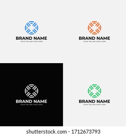 Modern leaner style Initial letter o logo design vector template. Professional abstract letter o icon design for company or startup business.