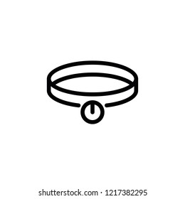 Modern leash icon