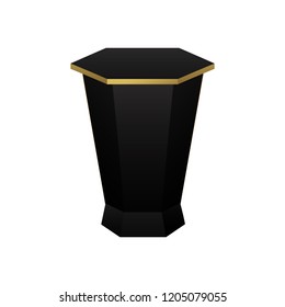 Modern lectern vector design