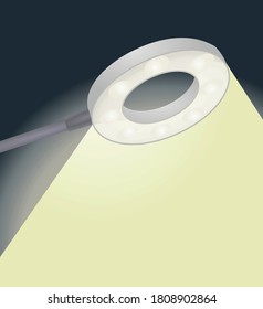 Modernes Licht. Vektorgrafik