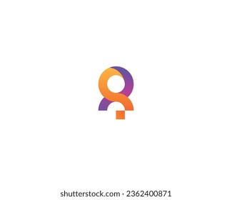 Modern Letter 8 Technology Logo
