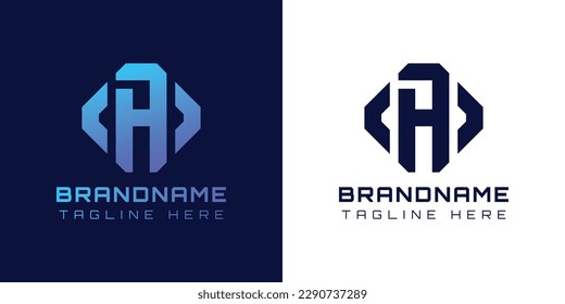 Modern Letter A Arrow Logo. Suitable for any business related to Arrow with A initials.