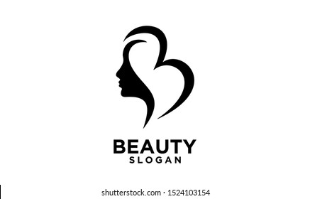 Modern Letter B Beauty Logo Icon Stock Vector (Royalty Free) 1524103154 ...