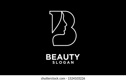 Beauty Makeup Product Logo Vector Initials Stock Vector (Royalty Free ...