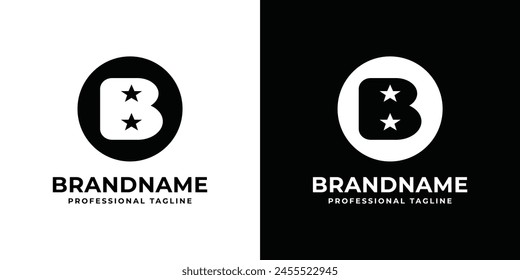 Modern Letter B Logo, suitable for any business with B initial