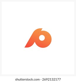 Modern Letter B Monogram Logo Design, Abstract Geometric Style with Dynamic Professional Concept