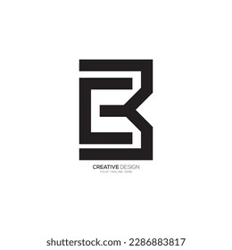 Modernes, kreatives Logo für den Buchstaben C B