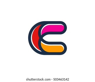 Modern Letter C Logo Design Template