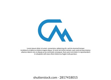 Modern Letter C Mountain Logo Design for Real Estate and Outdoor Exploration