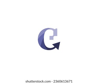 Modern Letter C Technology Logo Template