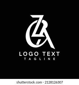 Modern letter CZA logo design. Clothing logo. Minimalist CZA Luxury monogram initial based vector icon.