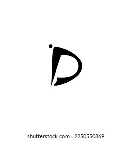 Modern Letter D logo vector design template