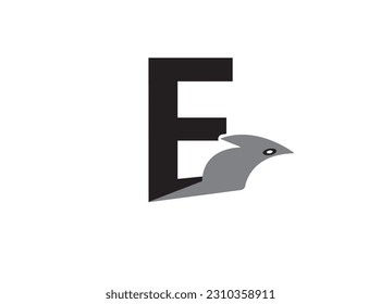  Modern letter  E logo with Rat Logo Mascot Vector Design Templates rat, rat logo  icon vector graphics illustration.