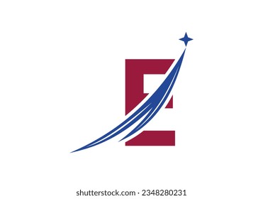 Plantilla De Logotipo De Letra E Moderna. vector de diseño de logotipo de marca de lujo