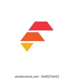 Modern Letter F Logo – Abstract and Minimal Vector Icons