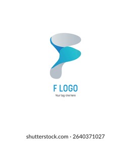 Modern Letter F Logo Design with Minimalist Style
