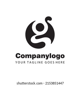 modern letter g company logo template