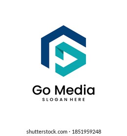 Colorful Letter G Font Logo Design Stock Vector (Royalty Free) 648073150