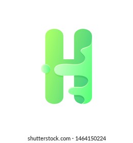 Modern Letter H logo Design
